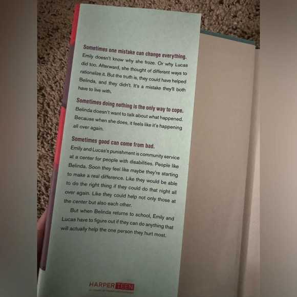 A Step Toward Falling Hardback book by Cammie McGovern - Picture 2 of 5